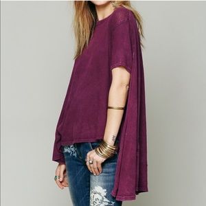Free People circle in the sand tee